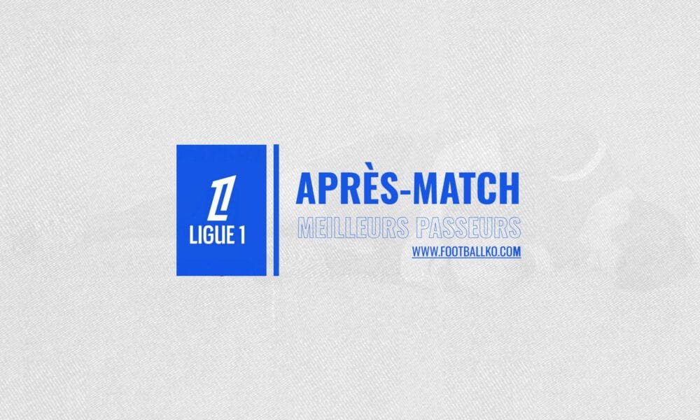 Ligue 1 – Classement des passeurs après la 6ᵉ journée : Vitinha (PSG) rejoint la tête de groupe